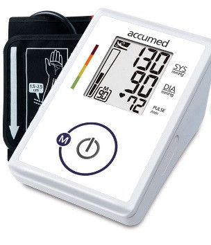 فشارسنج بازویی دیجیتال اکیومد مدل CG-165 با نمایشگر LCD بزرگ