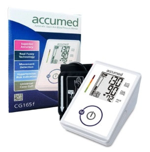 فشارسنج بازویی دیجیتال اکیومد مدل CG-165 با نمایشگر LCD بزرگ